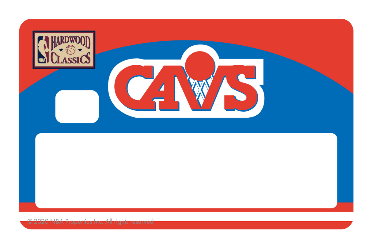 Cleveland Cavaliers: Home Warmups Hardwood Classics - Card Covers - NBALAB - CUCU Covers