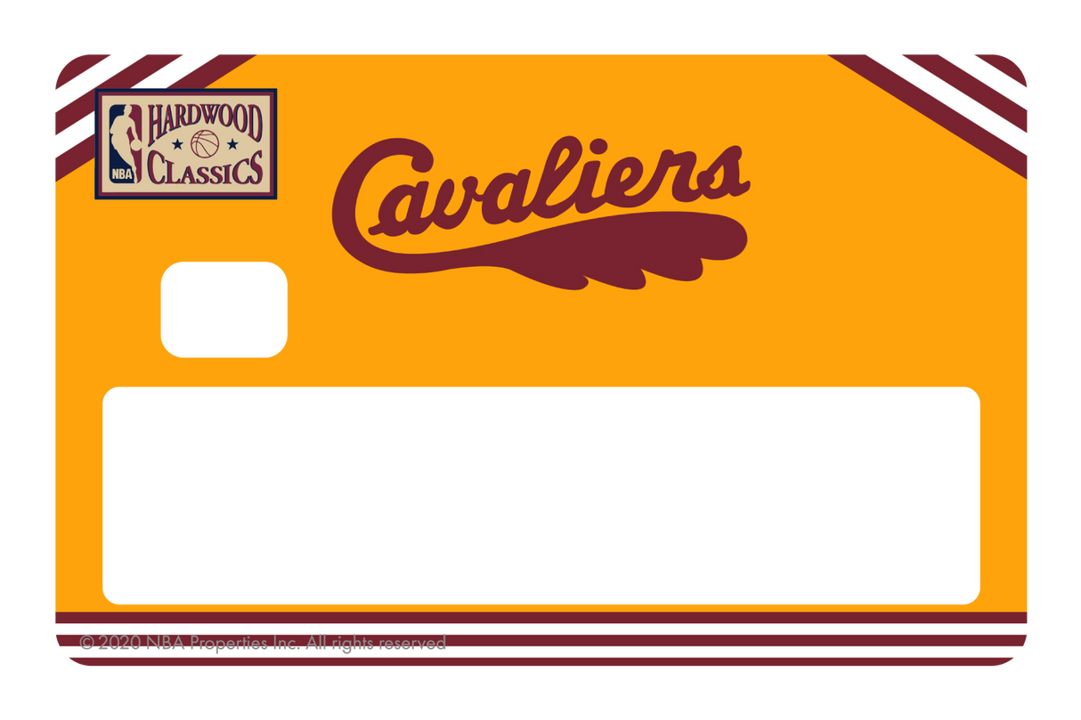 Cleveland Cavaliers: Away Warmups Hardwood Classics - Card Covers - NBALAB - CUCU Covers