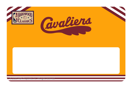 Cleveland Cavaliers: Away Warmups Hardwood Classics - Card Covers - NBALAB - CUCU Covers