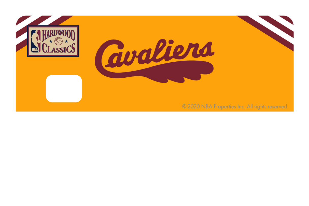 Cleveland Cavaliers: Away Warmups Hardwood Classics - Card Covers - NBALAB - CUCU Covers