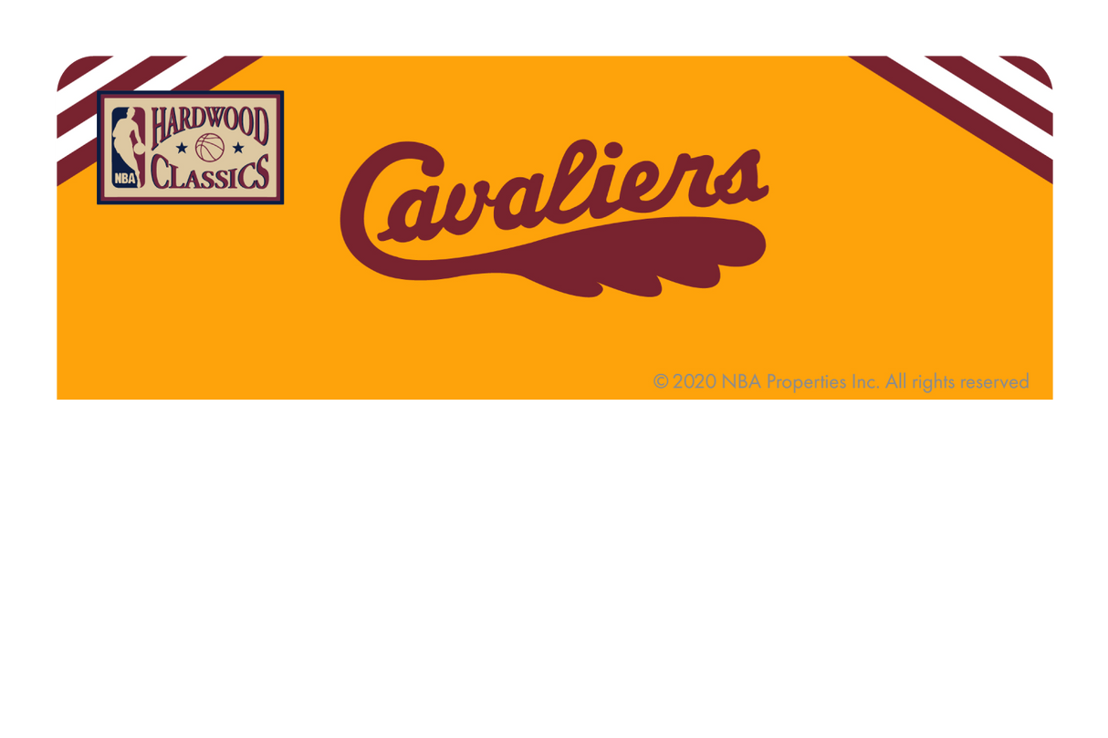 Cleveland Cavaliers: Away Warmups Hardwood Classics - Card Covers - NBALAB - CUCU Covers