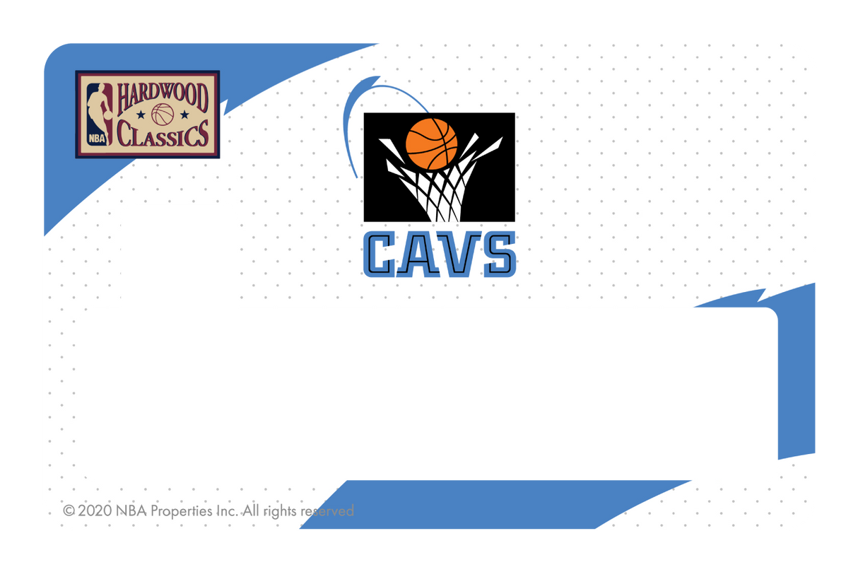 Cleveland Cavaliers: Home Hardwood Classics - Card Covers - NBALAB - CUCU Covers