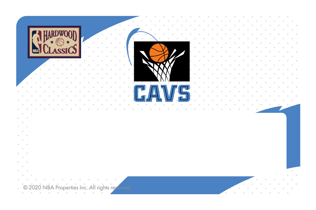 Cleveland Cavaliers: Home Hardwood Classics - Card Covers - NBALAB - CUCU Covers