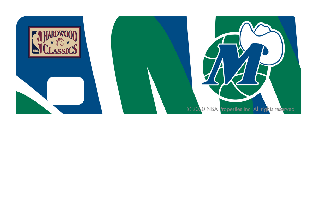 Dallas Mavericks: Uptempo Hardwood Classics - Card Covers - NBALAB - CUCU Covers