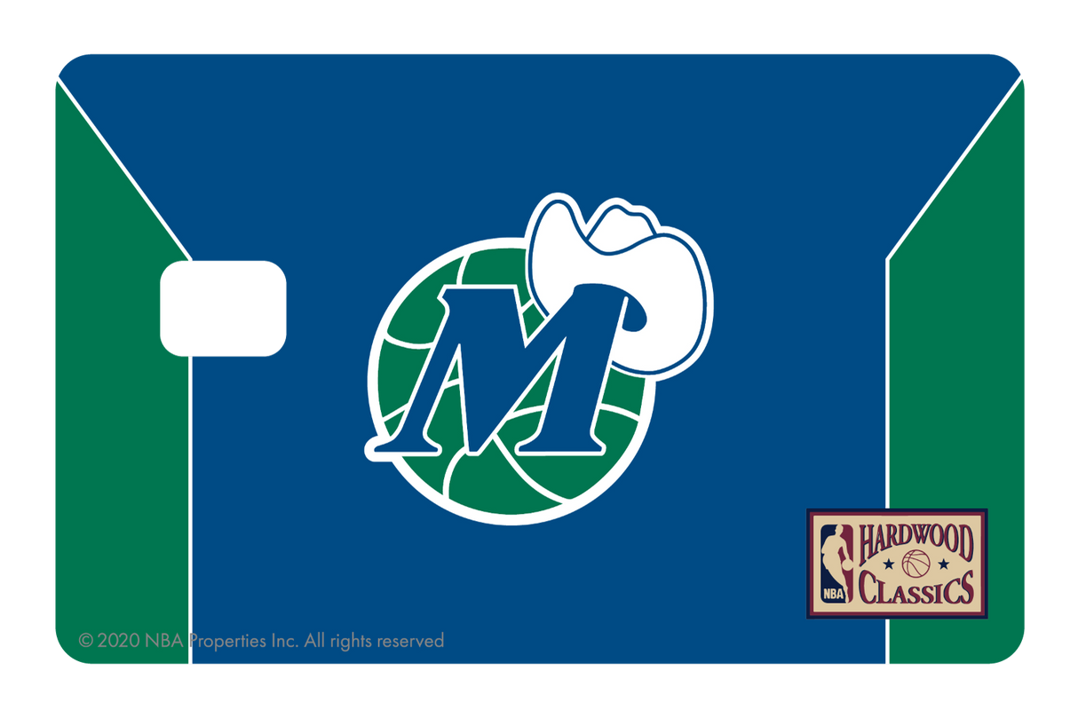 Dallas Mavericks: Away Warmups Hardwood Classics - Card Covers - NBALAB - CUCU Covers