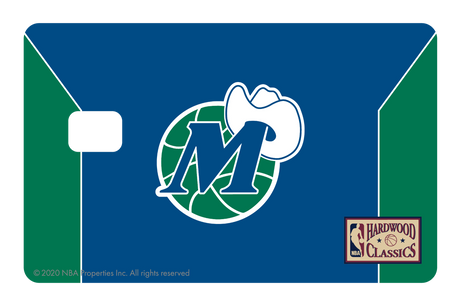 Dallas Mavericks: Away Warmups Hardwood Classics - Card Covers - NBALAB - CUCU Covers