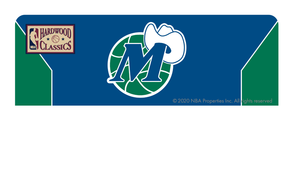 Dallas Mavericks: Away Warmups Hardwood Classics - Card Covers - NBALAB - CUCU Covers