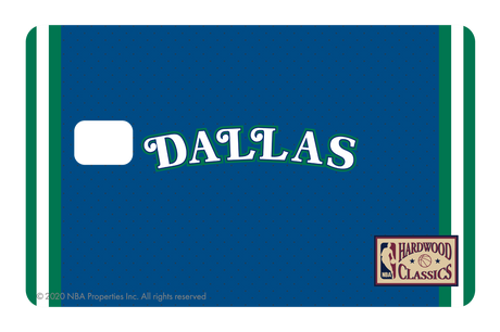 Dallas Mavericks: Away Hardwood Classics - Card Covers - NBALAB - CUCU Covers