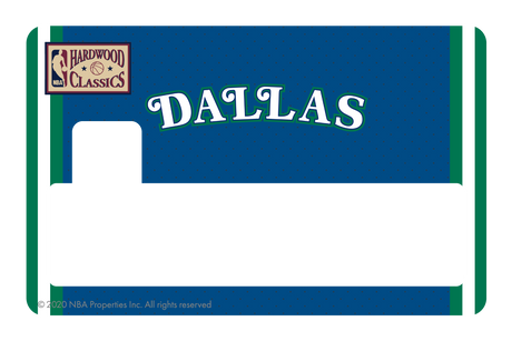 Dallas Mavericks: Away Hardwood Classics - Card Covers - NBALAB - CUCU Covers