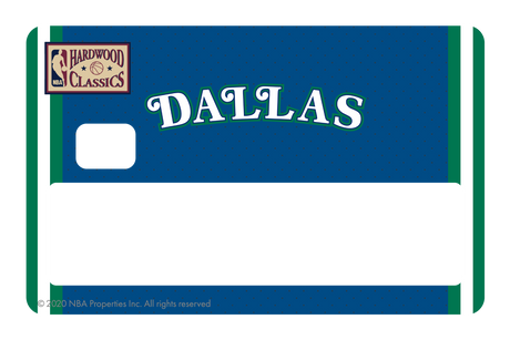 Dallas Mavericks: Away Hardwood Classics - Card Covers - NBALAB - CUCU Covers