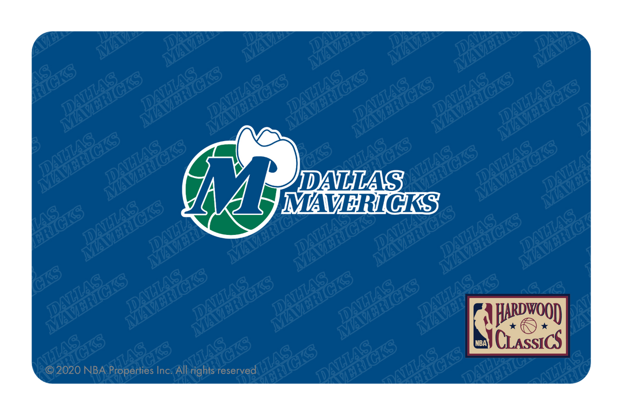 Dallas Mavericks: Throwback Hardwood Classics - Card Covers - NBALAB - CUCU Covers