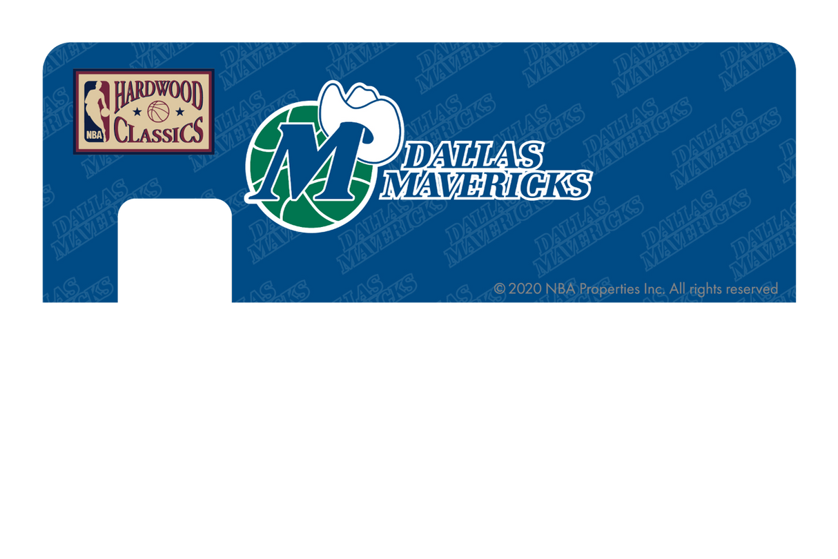 Dallas Mavericks: Throwback Hardwood Classics - Card Covers - NBALAB - CUCU Covers