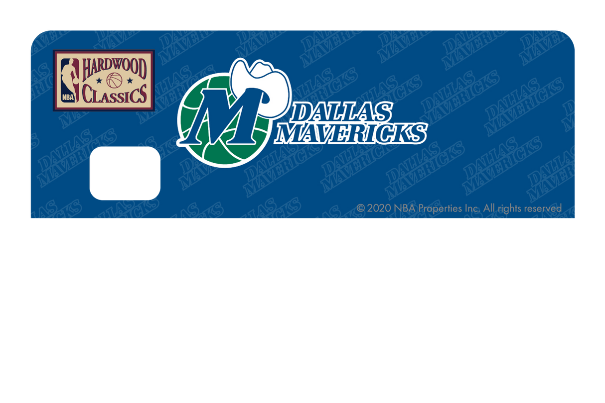 Dallas Mavericks: Throwback Hardwood Classics - Card Covers - NBALAB - CUCU Covers