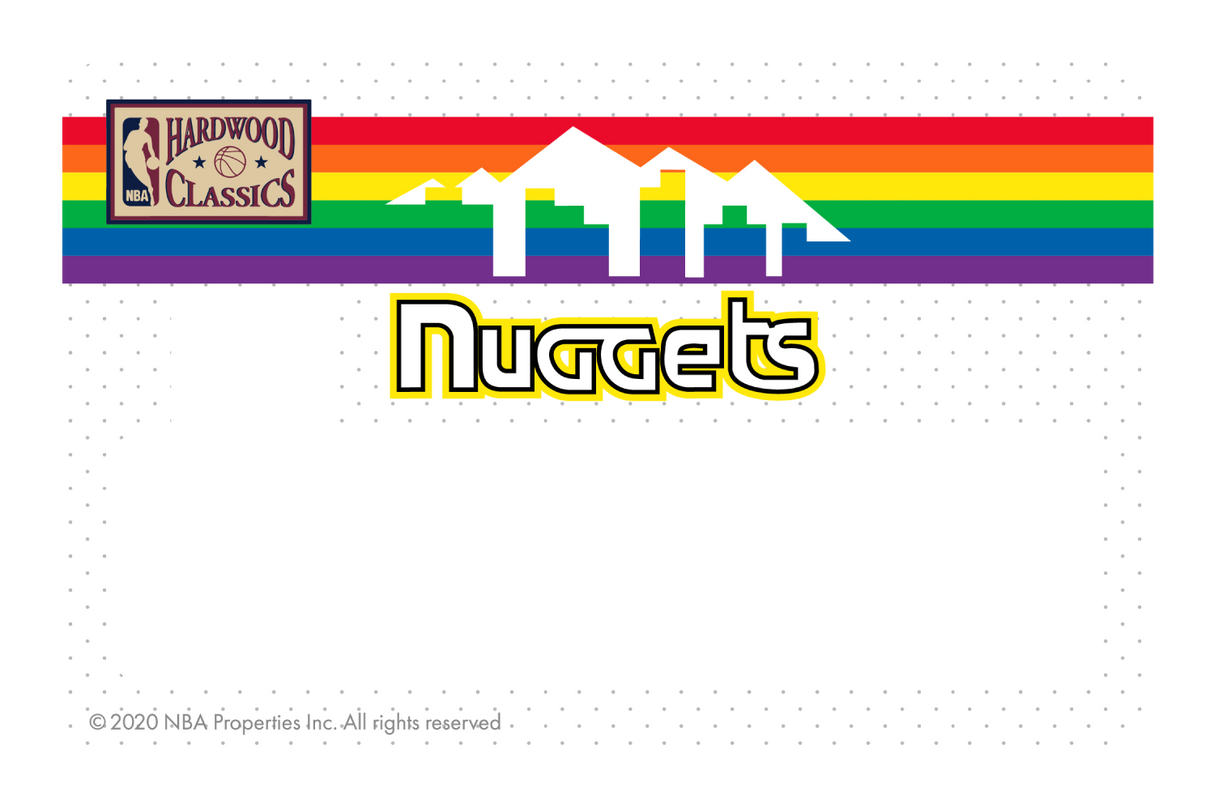 Denver Nuggets: Home Hardwood Classics - Card Covers - NBALAB - CUCU Covers