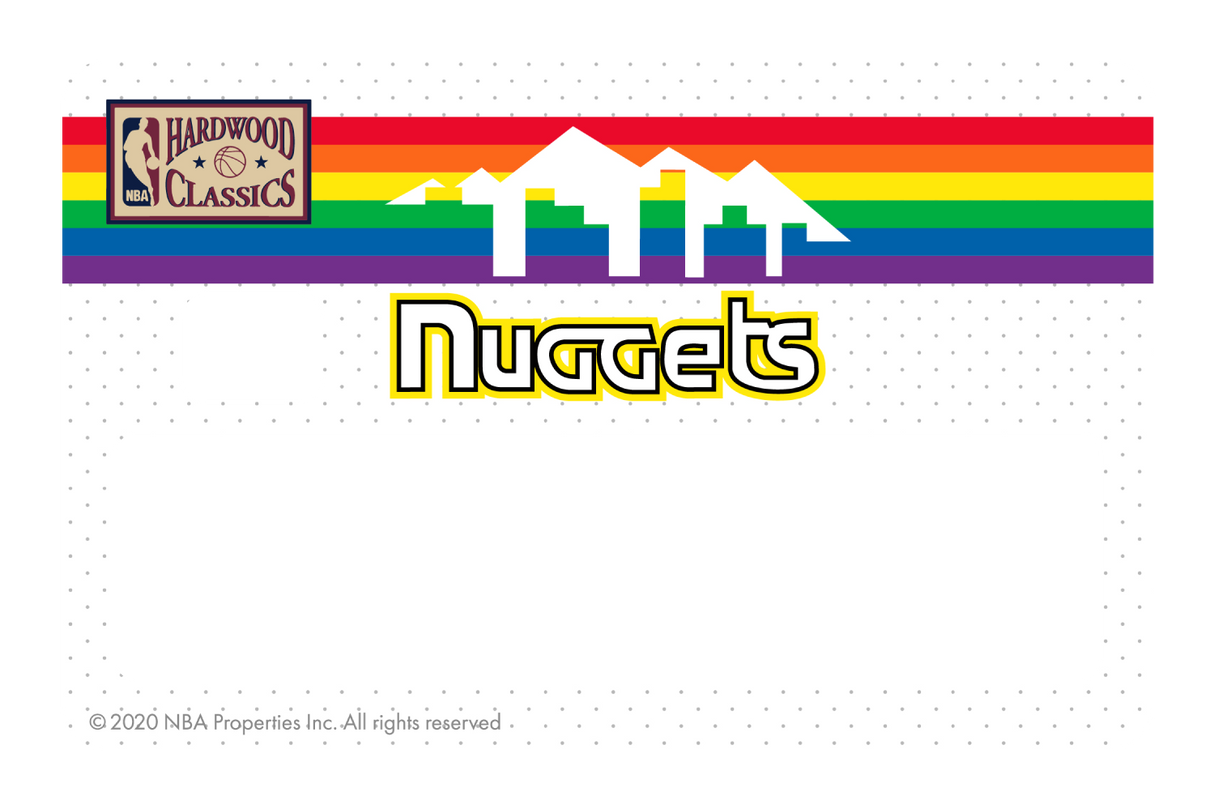 Denver Nuggets: Home Hardwood Classics - Card Covers - NBALAB - CUCU Covers