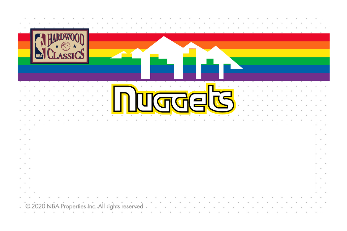 Denver Nuggets: Home Hardwood Classics - Card Covers - NBALAB - CUCU Covers