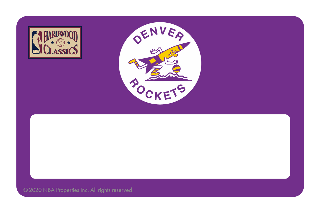 Denver Nuggets: Throwback Hardwood Classics - Card Covers - NBALAB - CUCU Covers