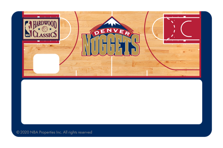 Denver Nuggets: Retro Courtside Hardwood Classics - Card Covers - NBALAB - CUCU Covers