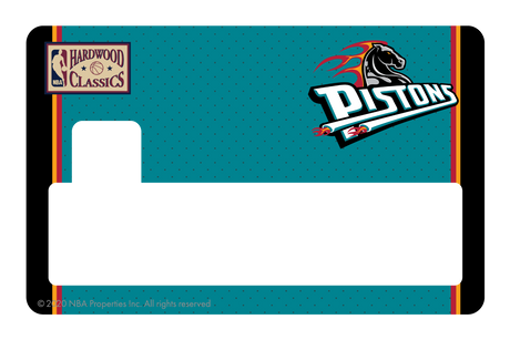 Detroit Pistons: Away Hardwood Classics - Card Covers - NBALAB - CUCU Covers