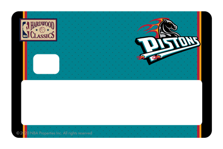 Detroit Pistons: Away Hardwood Classics - Card Covers - NBALAB - CUCU Covers