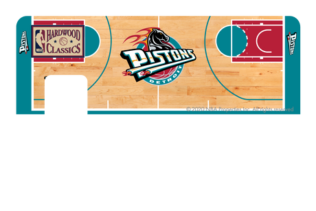 Detroit Pistons: Retro Courtside Hardwood Classics - Card Covers - NBALAB - CUCU Covers
