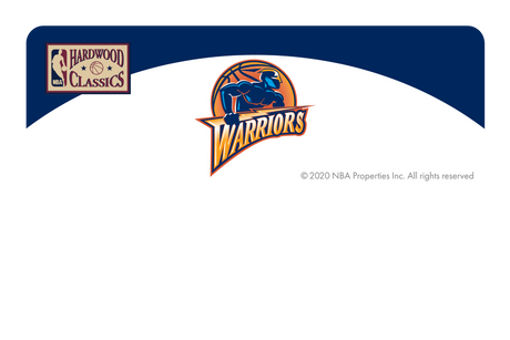 Golden State Warriors: Home Warmups Hardwood Classics - Card Covers - NBALAB - CUCU Covers