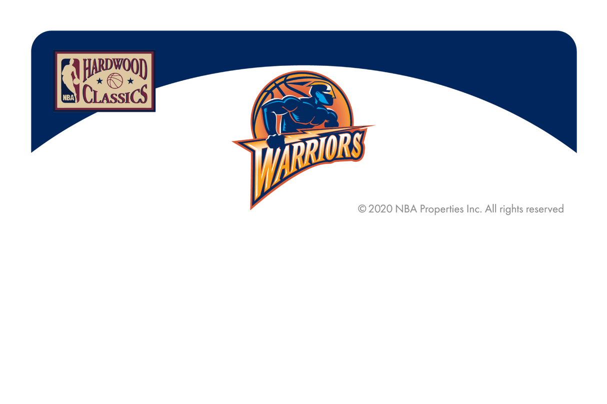 Golden State Warriors: Home Warmups Hardwood Classics - Card Covers - NBALAB - CUCU Covers