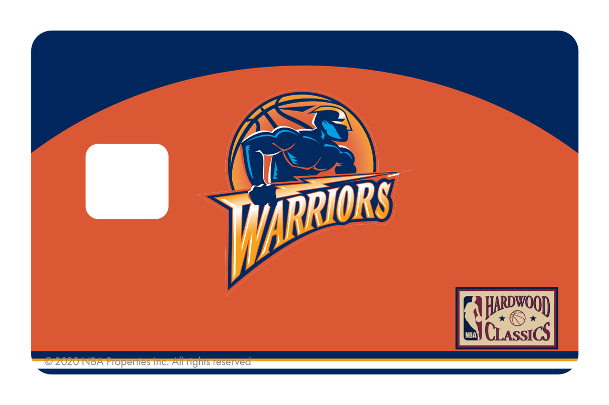 Golden State Warriors: Away Warmups Hardwood Classics - Card Covers - NBALAB - CUCU Covers