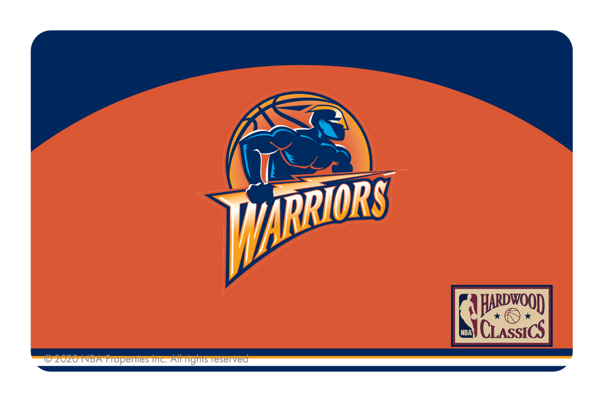 Golden State Warriors: Away Warmups Hardwood Classics - Card Covers - NBALAB - CUCU Covers