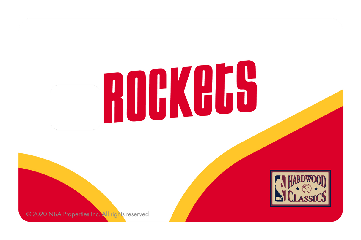 Houston Rockets: Home Warmups Hardwood Classics - Card Covers - NBALAB - CUCU Covers