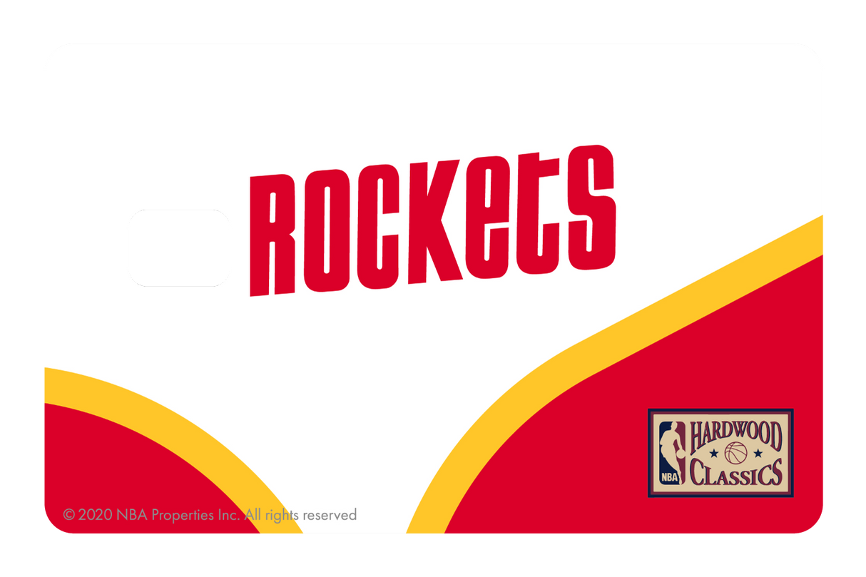 Houston Rockets: Home Warmups Hardwood Classics - Card Covers - NBALAB - CUCU Covers