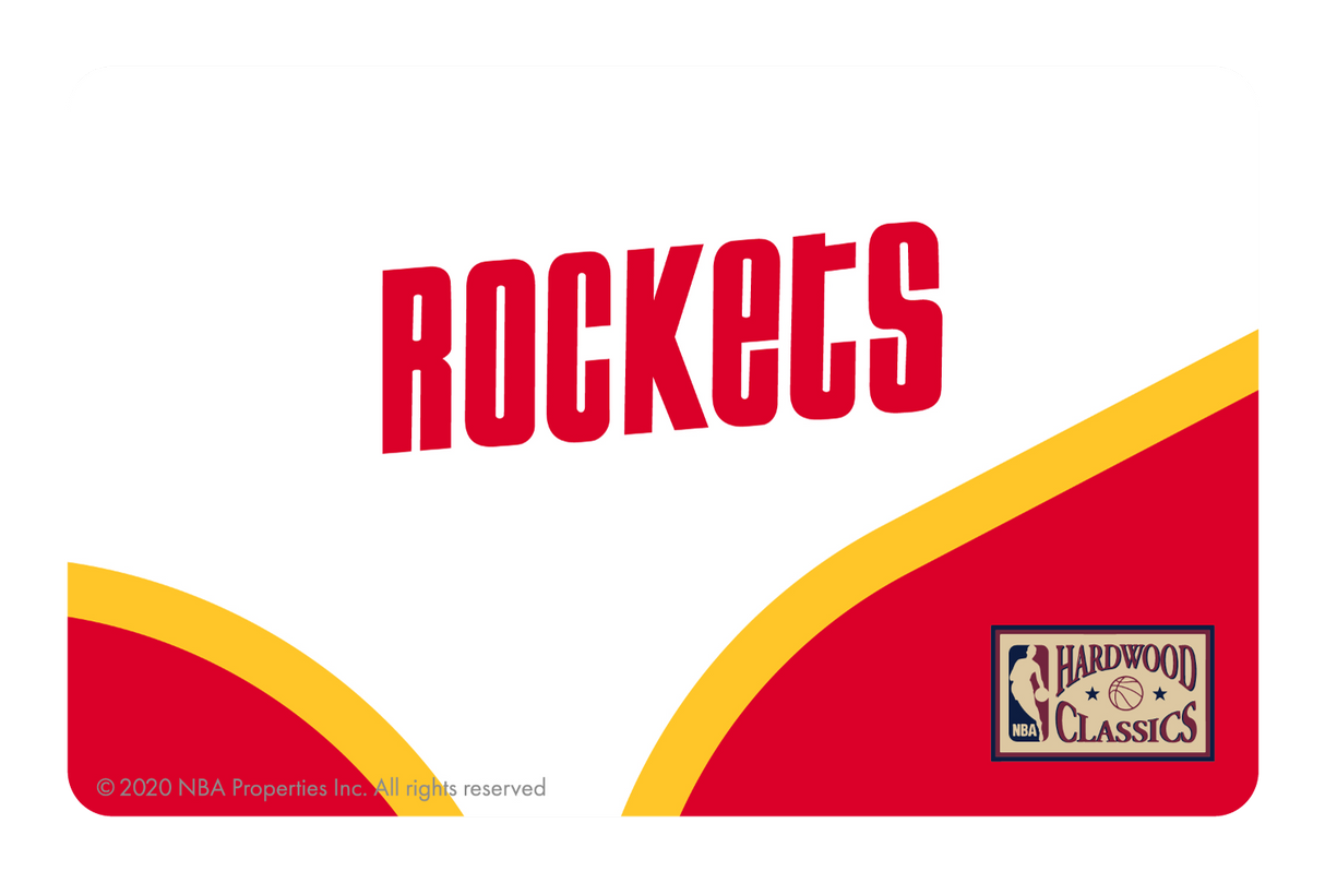 Houston Rockets: Home Warmups Hardwood Classics - Card Covers - NBALAB - CUCU Covers