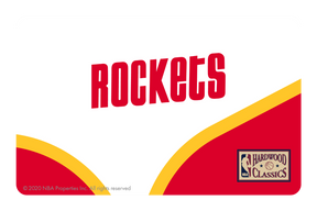 Houston Rockets: Home Warmups Hardwood Classics
