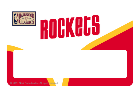 Houston Rockets: Home Warmups Hardwood Classics - Card Covers - NBALAB - CUCU Covers