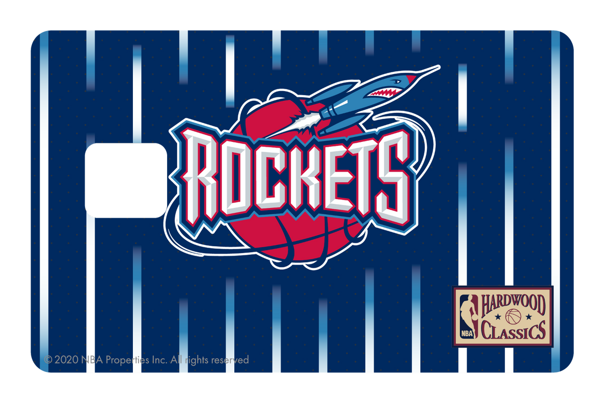 Houston Rockets: Away Hardwood Classics - Card Covers - NBALAB - CUCU Covers