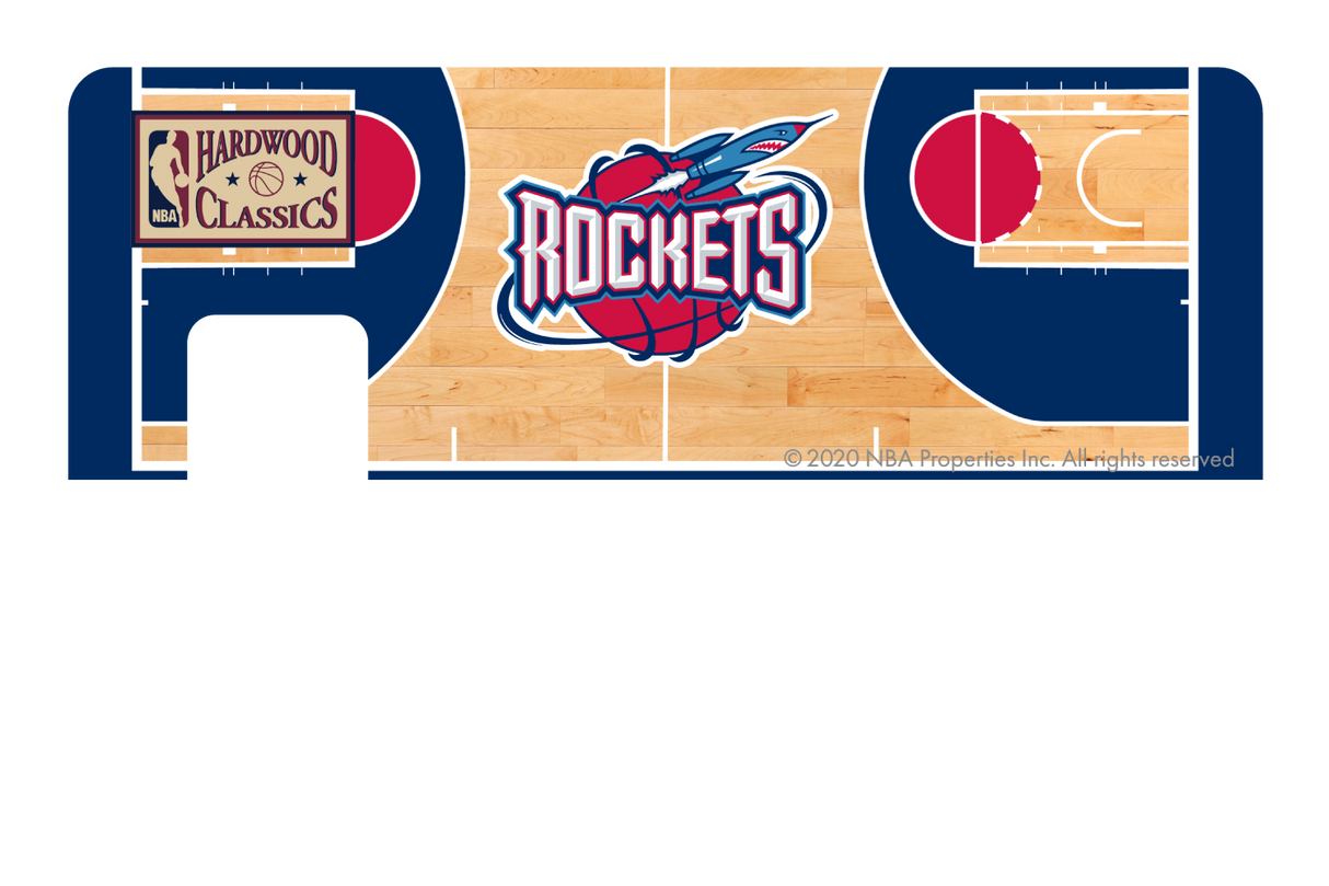 Houston Rockets: Retro Courtside Hardwood Classics - Card Covers - NBALAB - CUCU Covers