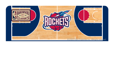 Houston Rockets: Retro Courtside Hardwood Classics - Card Covers - NBALAB - CUCU Covers