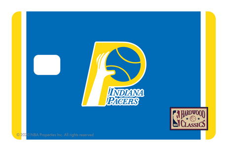 Indiana Pacers: Away Warmups Hardwood Classics - Card Covers - NBALAB - CUCU Covers