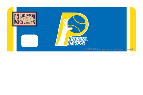 Indiana Pacers: Away Warmups Hardwood Classics - Card Covers - NBALAB - CUCU Covers