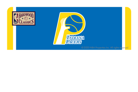 Indiana Pacers: Away Warmups Hardwood Classics - Card Covers - NBALAB - CUCU Covers