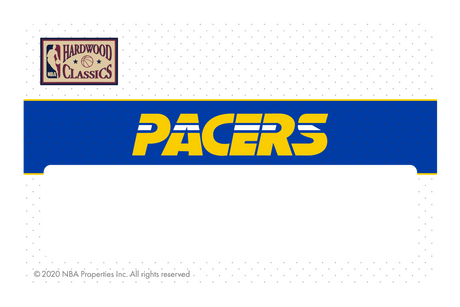 Indiana Pacers: Home Hardwood Classics - Card Covers - NBALAB - CUCU Covers