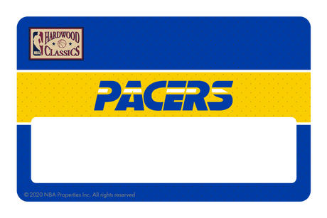 Indiana Pacers: Away Hardwood Classics - Card Covers - NBALAB - CUCU Covers