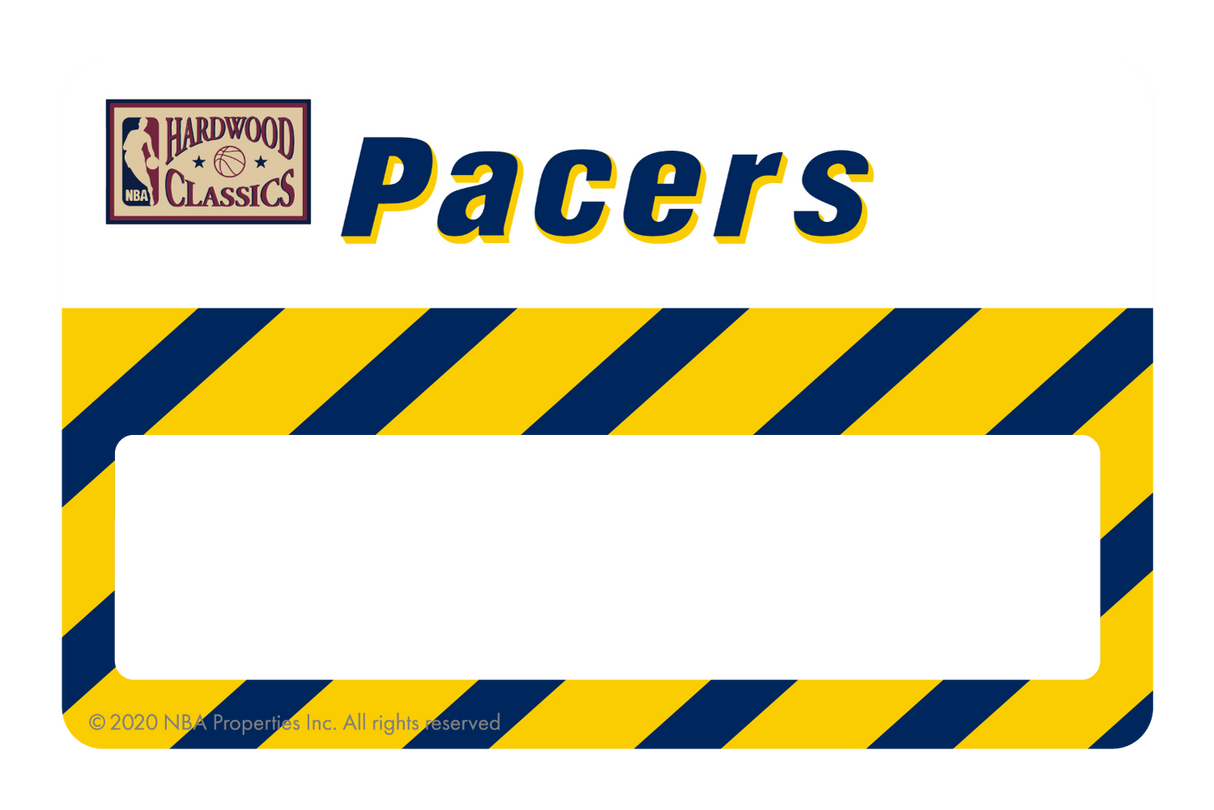 Indiana Pacers: Throwback Hardwood Classics - Card Covers - NBALAB - CUCU Covers