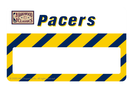 Indiana Pacers: Throwback Hardwood Classics - Card Covers - NBALAB - CUCU Covers