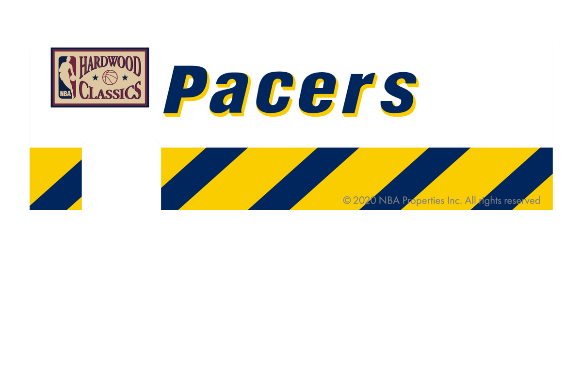 Indiana Pacers: Throwback Hardwood Classics