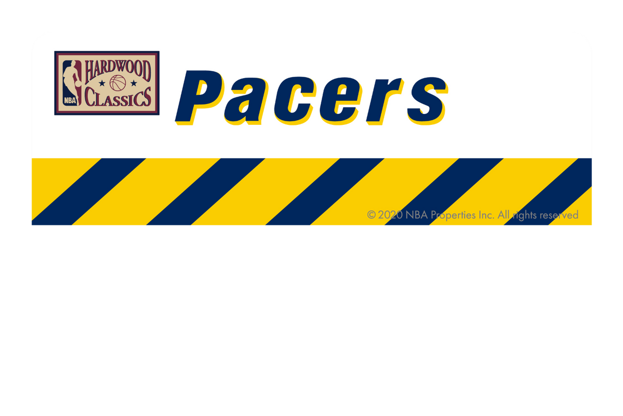 Indiana Pacers: Throwback Hardwood Classics - Card Covers - NBALAB - CUCU Covers