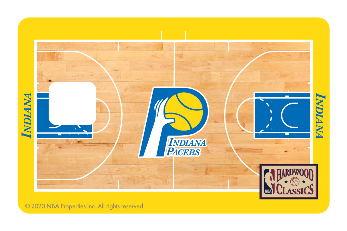 Indiana Pacers: Retro Courtside Hardwood Classics - Card Covers - NBALAB - CUCU Covers