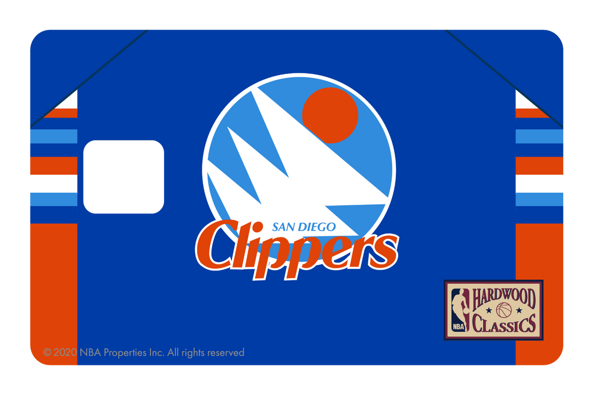 LA Clippers: Home Warmups Hardwood Classics - Card Covers - NBALAB - CUCU Covers