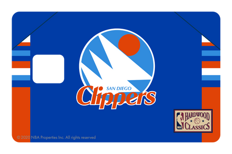 LA Clippers: Home Warmups Hardwood Classics - Card Covers - NBALAB - CUCU Covers