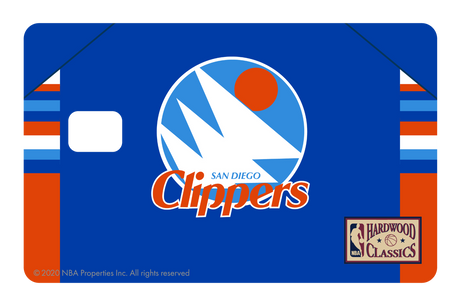 LA Clippers: Home Warmups Hardwood Classics - Card Covers - NBALAB - CUCU Covers